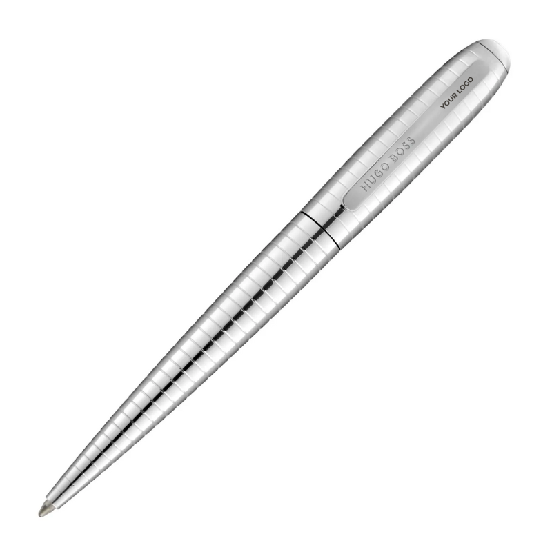 Hugo Boss ballpoint pen | chrome | blue ink